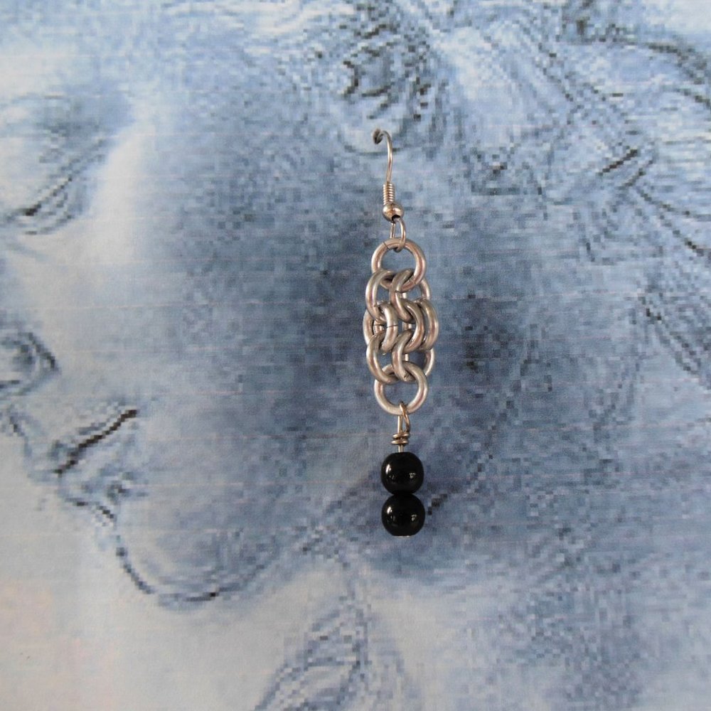 Chainmail Earrings - Handmade